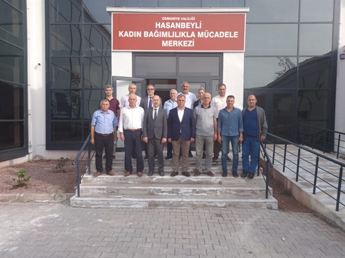 Genel Sekreterimiz Mesut Ovalı, Hasanbeyli Kadın Bağımlılıkla Mücadele Merkezi'nde İncelemelerde Bulundu 